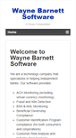 Mobile Screenshot of barnettsoftware.com